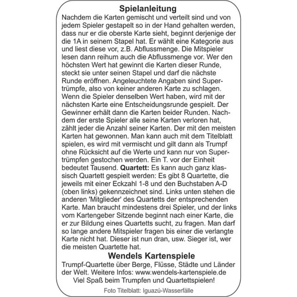 Wendels Quartett meistern: Eine schrittweise Anleitung zu Spielanweisungen und Strategien.