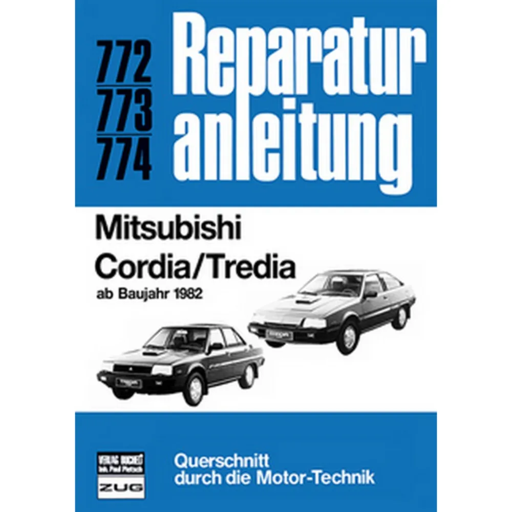 Mitsubishi Cordia, Tredia (1982-1990) Reparaturanleitung Bucheli Verlag