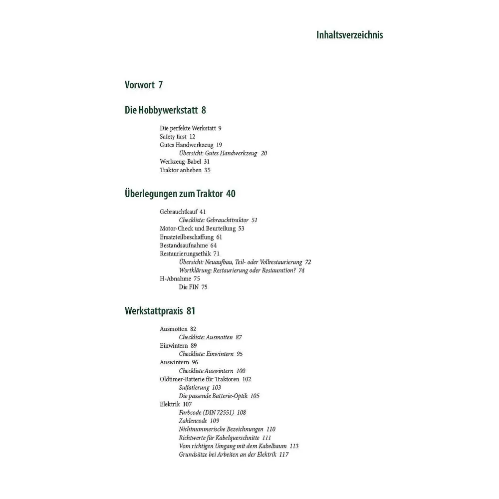 Schrauberhandbücher sind geeignet für die Pflege, Wartung und Instandhaltung ihres Fahrzeugs. Die Reparaturschritte zeigen ihnen deutlich und klar beschrieben, wie sie vorgehen müssen. Zur Verdeutlichung gibt es in allen Reparaturanleitungen zahlreiche Grafiken, Fotos, Handzeichnungen und Explosionszeichnungen. Ob sie sich selbst an eine Reparatur herantrauen können, hängt von ihren Fertigkeiten ab, sie können aber die Unterlagen zur Vorbereitung nutzen und so entsprechend vorab einschätzen, ob sie die Reparaturen selbst durchführen wollen. Sollten sie es sich nicht selbst zutrauen an ihrem Traktor Hand an zu legen, dann dient ihnen der Leitfaden zur optimalen Vorbereitung auf die Werkstatt. So oder so sparen sie auch bei kleineren Arbeiten am Fahrzeug schnell mehr Kosten ein, als die Kosten, die ihnen durch das Buch entstehen. Wir empfehlen die Schrauberhandbücher von GeraMond sowohl für Anfänger, als auch für Hobbyschrauber und für Profis ist es eine gute Hilfestellung.