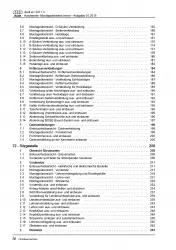 Audi A1 Typ 8X 2010-2018 Karosserie Montagearbeiten Innen Reparaturanleitung PDF