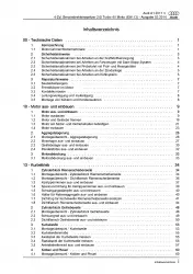 Audi A1 8X 2010-2018 4-Zyl. 2,0l Benzinmotor TFSI 256 PS Reparaturanleitung PDF