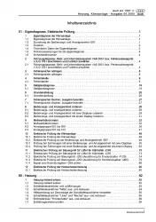 Audi A3 Typ 8L 1996-2006 Heizung Belüftung Klimaanlage Reparaturanleitung