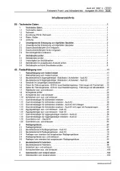 Audi A3 Typ 8L 1996-2006 Fahrwerk Achsen Lenkung FWD AWD Reparaturanleitung PDF