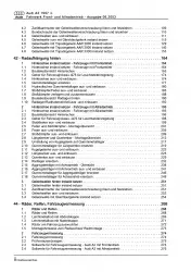 Audi A3 Typ 8L 1996-2006 Fahrwerk Achsen Lenkung FWD AWD Reparaturanleitung PDF