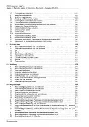 Audi A3 8L 1996-2006 4-Zyl. 1,8l Benzinmotor 125 PS Mechanik Reparaturanleitung