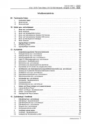 Audi A3 8L 1996-2006 1,8l Benzinmotor 150-180 PS Mechanik Reparaturanleitung PDF