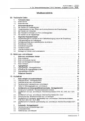 Audi A3 8P 2003-2012 2,0l Benzinmotor 150 PS Mechanik Reparaturanleitung PDF