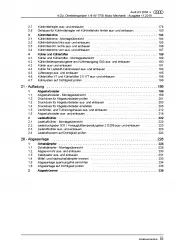 Audi A3 8P 2003-2012 4-Zyl. 1,4l Benzinmotor 125 PS Mechanik Reparaturanleitung