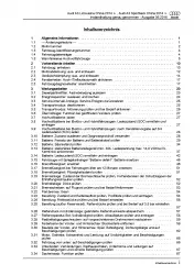 Audi A3 8V 2012-2020 Instandhaltung Wartung Inspektion Reparaturanleitung PDF