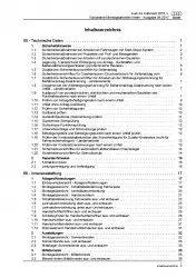 Audi A3 Cabrio 2014-2020 Karosserie Montagearbeiten Innen Reparaturanleitung PDF