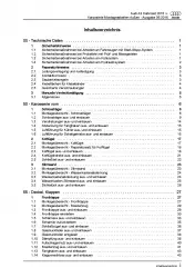 Audi A3 Cabrio 2014-2020 Karosserie Montagearbeiten Außen Reparaturanleitung PDF