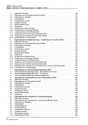 Audi A4 Typ 8D 1994-2002 Eigendiagnose Elektrische Anlage Reparaturanleitung