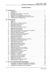 Audi A4 Typ 8D 1994-2002 Karosserie-Montagearbeiten Außen Reparaturanleitung PDF