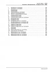 Audi A4 Typ 8D 1994-2002 Karosserie-Montagearbeiten Außen Reparaturanleitung PDF