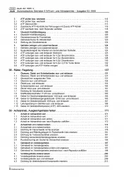 Audi A4 8D 1994-2002 5 Gang Automatikgetriebe 01V AWD FWD Reparaturanleitung PDF