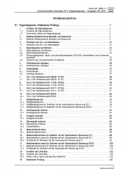 Audi A4 8D 1994-2002 Eigendiagnose 01V Automatikgetriebe Reparaturanleitung PDF