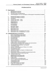 Audi A4 8D (94-02) 2,8l 193 PS Motronic Zünd/Einspritzanlage Reparaturanleitung