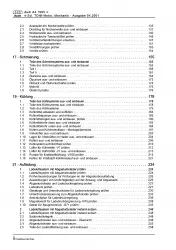 Audi A4 8D (94-02) 1,9l Dieselmotor 115 PS TDI Mechanik Reparaturanleitung PDF