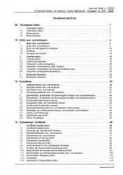 Audi A4 Typ 8D 1994-2002 2,7l Benzinmotor 265 PS Mechanik Reparaturanleitung PDF