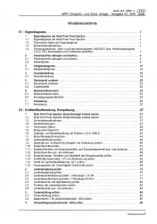 Audi A4 8D (94-02) MPFI Einspritz- Zündanlage 139-150 PS Reparaturanleitung PDF