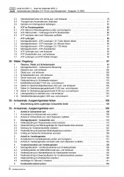 Audi A4 Typ 8E 2000-2008 5 Gang Automatikgetriebe 01V Reparaturanleitung PDF