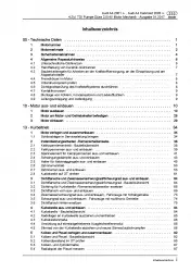 Audi A4 8E (00-08) 4-Zyl. Dieselmotor Mechanik 121-170 PS Reparaturanleitung