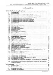 Audi A4 8E 2000-2008 Benzin Einspritz- Zündanlage 2,0l Reparaturanleitung PDF