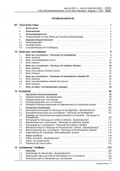 Audi A4 8E 2000-2008 6-Zyl. Benzinmotor Mechanik 256 PS Reparaturanleitung PDF