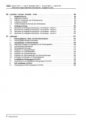 Audi A4 8E 2000-2008 Allgemeine Infos Elektrische Anlage Reparaturanleitung PDF