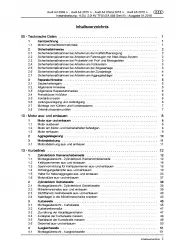 Audi A4 8W ab 2015 Instandsetzung 4-Zyl. 2,0l Benzinmotor Reparaturanleitung PDF