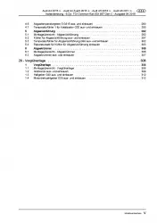 Audi A4 8W (15>) Instandsetzung Dieselmotor 6-Zyl. 3,0l Reparaturanleitung