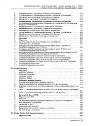 Audi A5 Typ 8F 2009-2016 Fahrwerk Achsen Lenkung FWD AWD Reparaturanleitung PDF