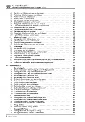 Audi A5 Typ 8T 2009-2016 Karosserie Montagearbeiten Innen Reparaturanleitung PDF