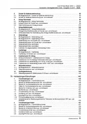 Audi A5 Typ 8T 2009-2016 Karosserie Montagearbeiten Innen Reparaturanleitung