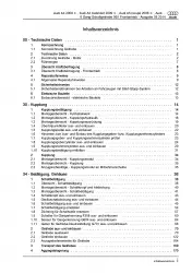 Audi A5 8T 2007-2016 6 Gang Schaltgetriebe 0B1 Kupplung Reparaturanleitung PDF