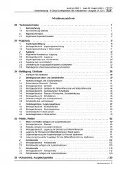 Audi A5 8T 2007-2016 Instandsetzung Schaltgetriebe 0B4 Reparaturanleitung PDF