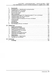 Audi A5 Typ 8T 2007-2016 4-Zyl. Benzinmotor 144-225 PS Reparaturanleitung PDF