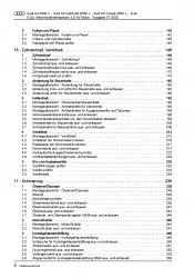 Audi A5 Typ 8T 2007-2016 6-Zyl. 3,2l Benzinmotor 265 PS Reparaturanleitung PDF