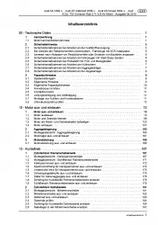 Audi A5 8T (07-16) 2,7l 3,0l Dieselmotor TDI 163-240 PS Reparaturanleitung PDF