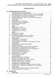 Audi A5 8T 2007-2016 Diesel 3,0l Einspritz- Vorglühanlage Reparaturanleitung PDF