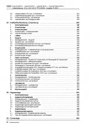 Audi A5 F5 (16>) Instandsetzung 6-Zyl. 2,9l 3,0l Benzinmotor Reparaturanleitung