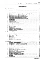 Audi A5 F5 ab 2016 Instandsetzung 2,0l Dieselmotor TDI Reparaturanleitung PDF