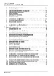 Audi A6 Typ 4A 1990-1997 Bremsanlagen Bremsen System Reparaturanleitung PDF