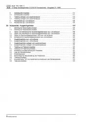 Audi A6 4A (90-97) 5 Gang Schaltgetriebe 012 01W Kupplung Reparaturanleitung PDF