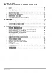 Audi A6 4A 1990-1997 5 6 Gang Schaltgetriebe 01E Kupplung Reparaturanleitung PDF