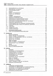 Audi A6 Typ 4B 1997-2005 1,8l Benzinmotor 150 PS Mechanik Reparaturanleitug