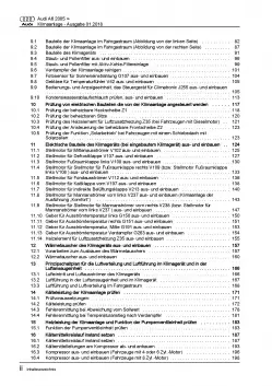 Audi A6 Typ 4F 2004-2011 Heizung Belüftung Klimaanlage Reparaturanleitung PDF