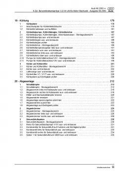 Audi A6 4F (04-11) 4-Zyl. Benzinmotor AVS 265 PS Mechanik Reparaturanleitung PDF