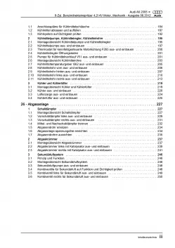 Audi A6 4F 2004-2011 8-Zyl. Benzinmotor 349 PS Mechanik Reparaturanleitung PDF