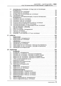 Audi A6 4F 2004-2011 4-Zyl. Dieselmotor 136-170 PS Mechanik Reparaturanleitung